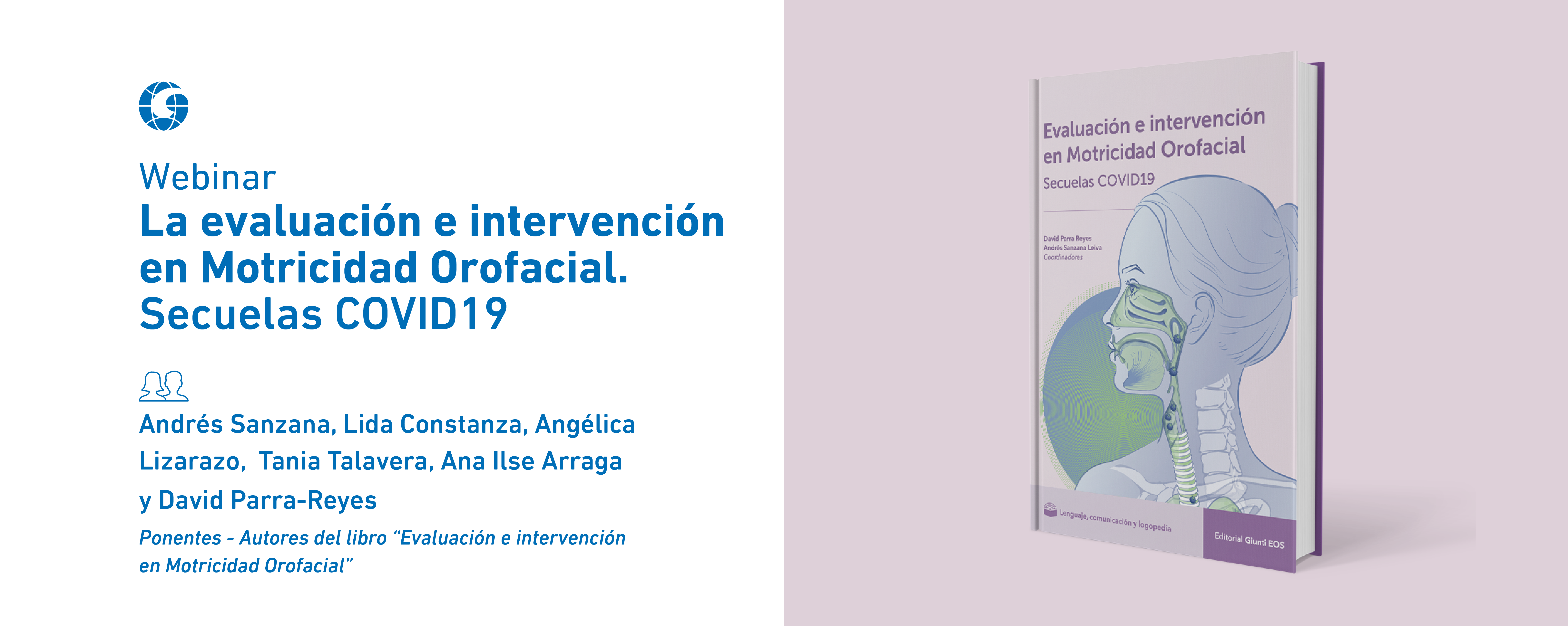 Webinar gratuito -  Evaluación e intervención en Motricidad Orofacial. Secuelas Covid 19