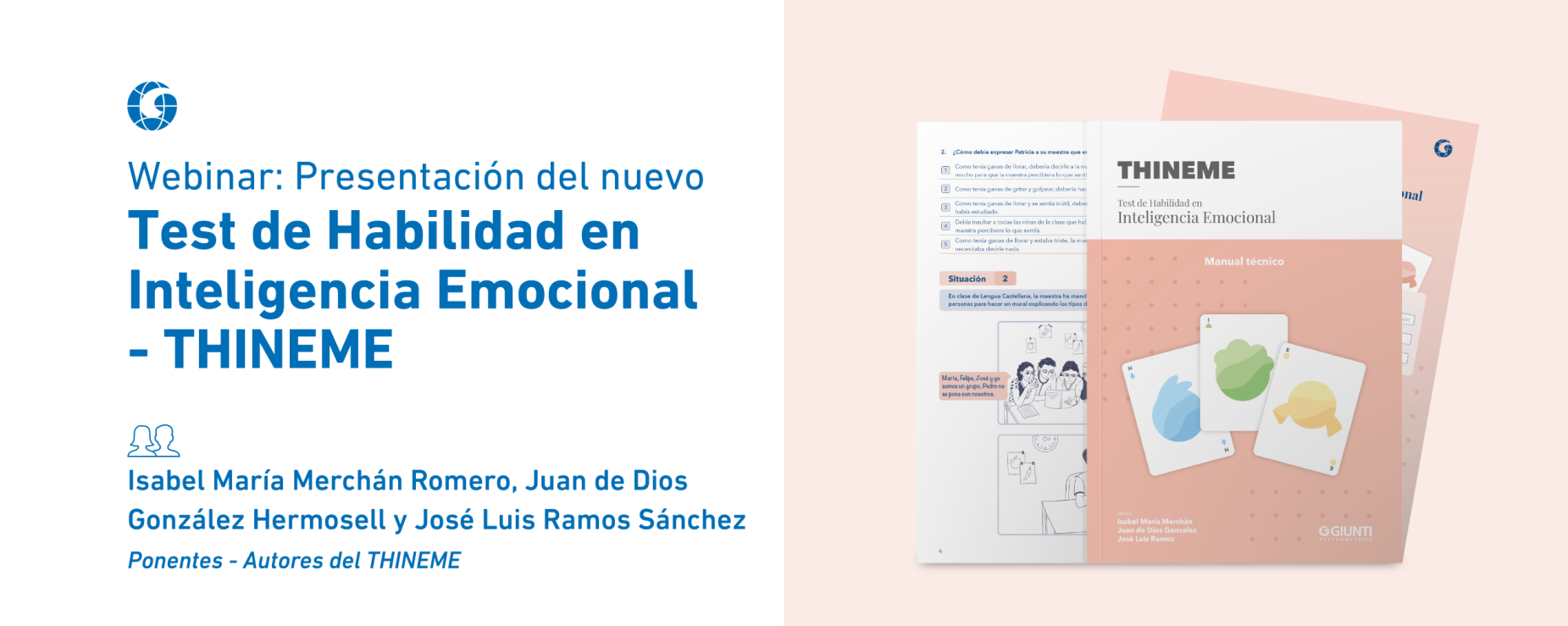 Webinar Inteligencia Emocional - Presentación del nuevo Test de Habilidad en Inteligencia Emocional - THINEME